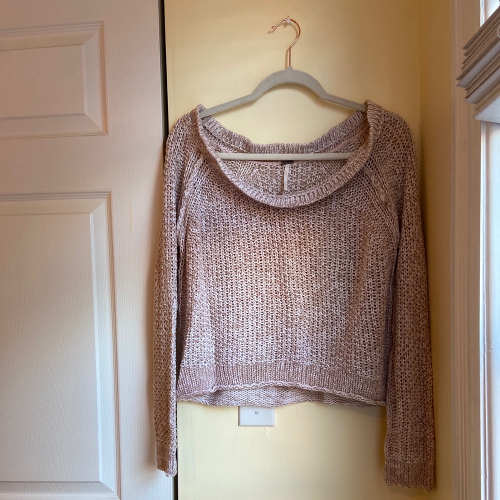 FREE PEOPLE Off Shoulder Sweater